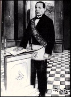 El Q.´.H.´. Benito Pablo Juarez García